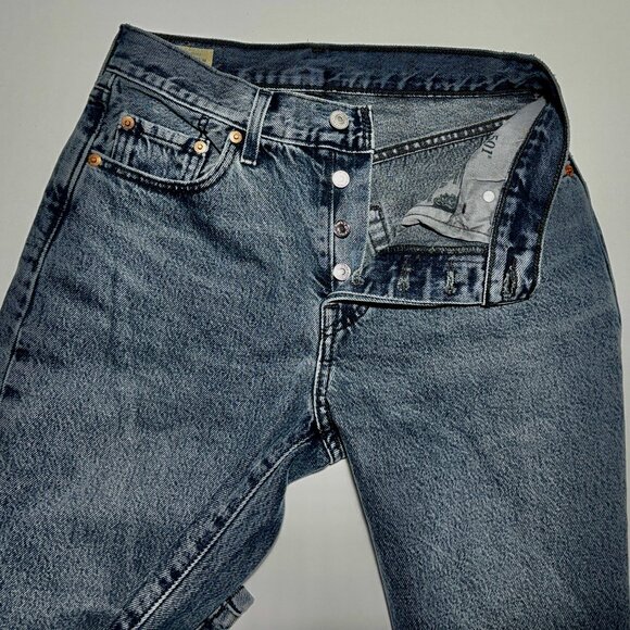 Levi's Denim - 501 Levi's Premium  Jeans Fit Womens Buttonfly Straightcut W24 L30 CW 2923